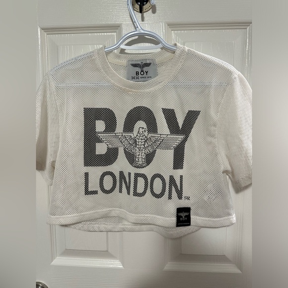 London BOY Mesh Tops - Picture 1 of 3